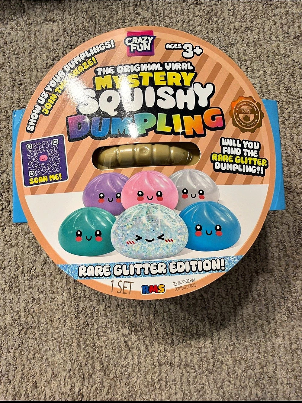 RMS Crazy Fun BIG Mystery Squishy Dumpling
